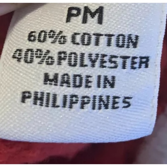 Kim Rogers Petite Red Christmas Sweater Womens PM Snowmen Tree Ornaments - Picture 5 of 7